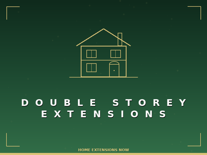 Double storey extension project