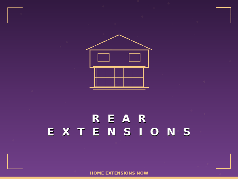 Completed rear extension project