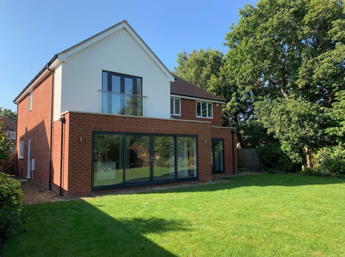 Completed house extension in Brickendon area