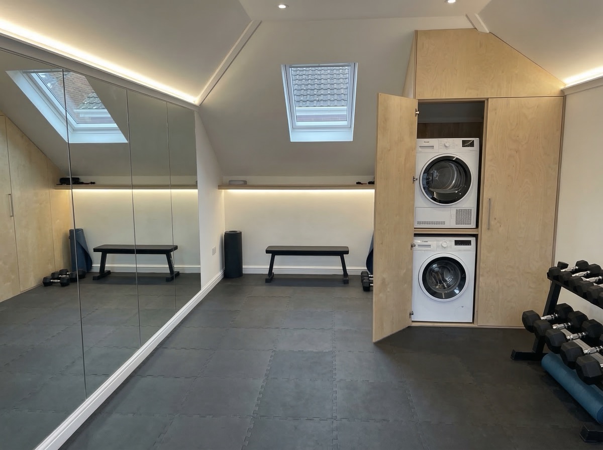 Completed house extension in Southwark area