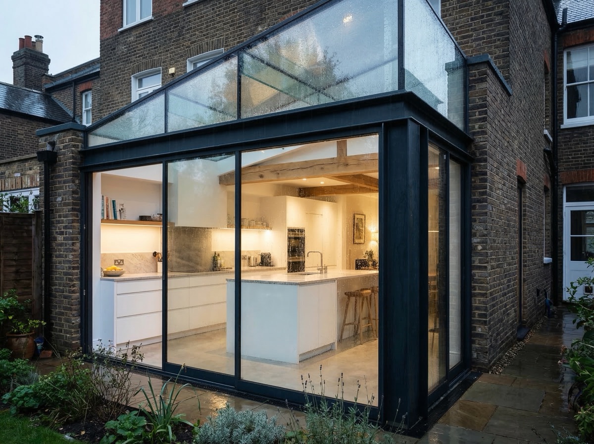 House extension project near Warley