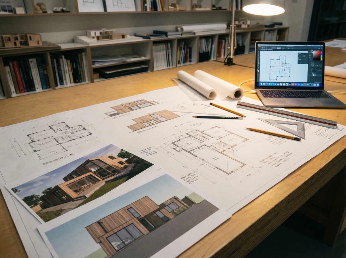 House extension project near Barking