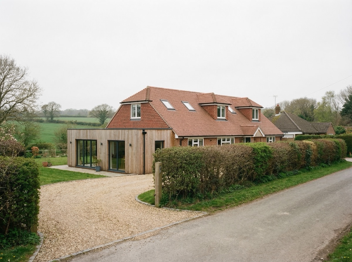 House extension project near Hackney